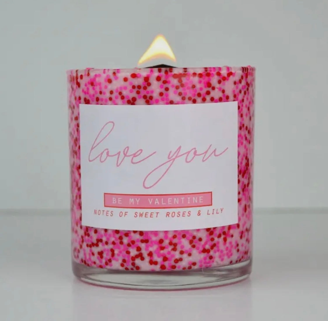 Be My Valentine Candle