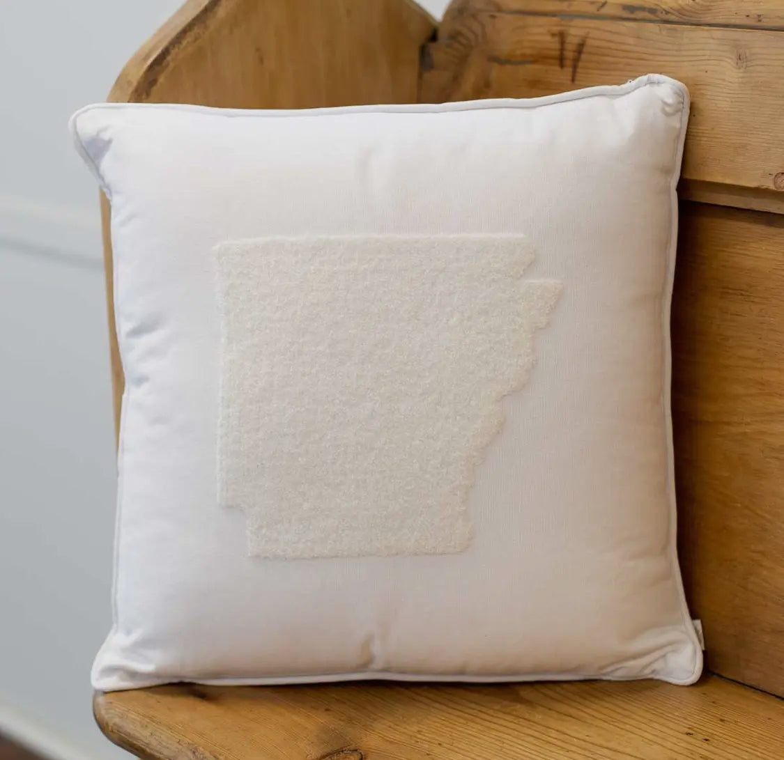 Arkansas State Throw Pillow