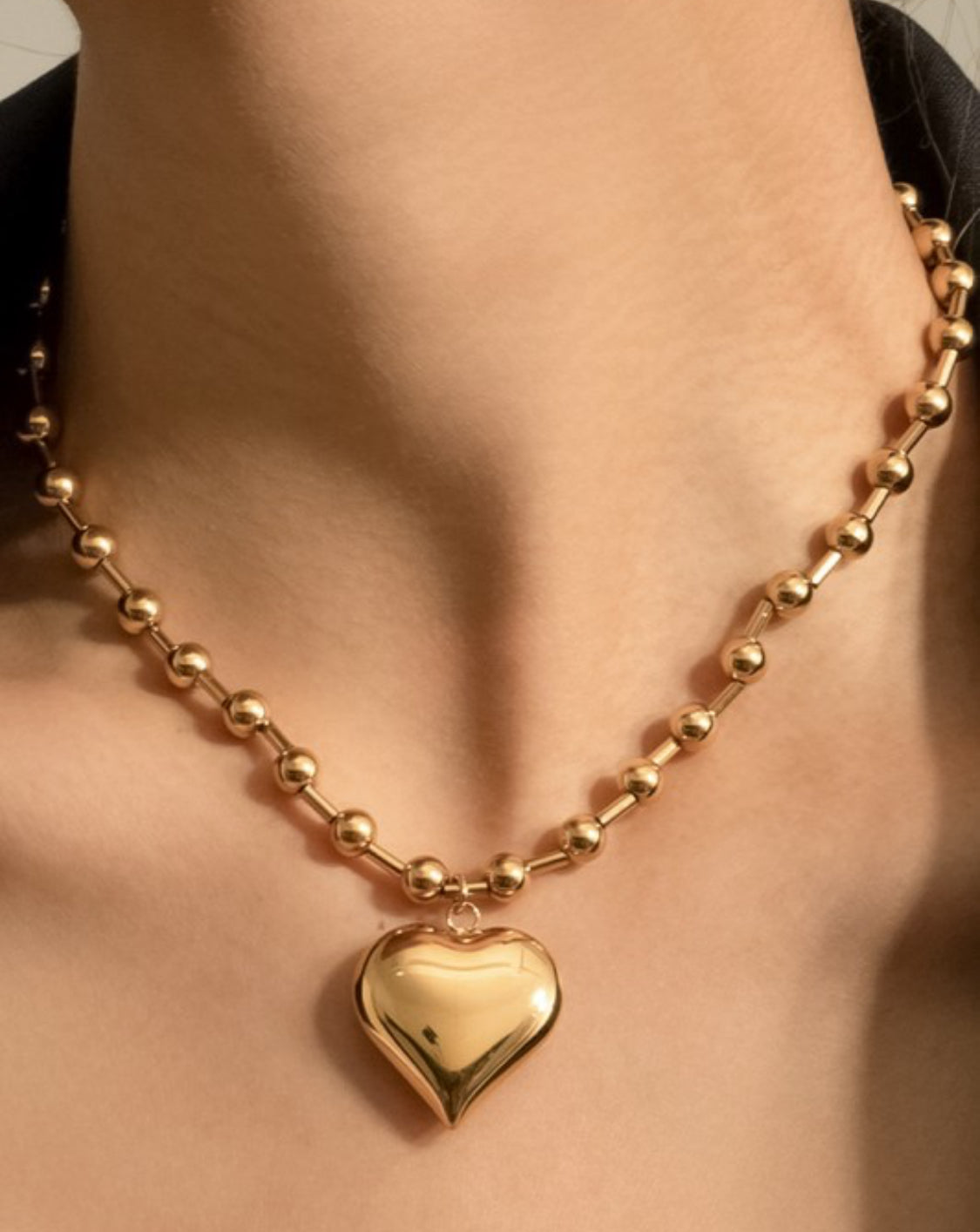 Chunky Heart Necklace