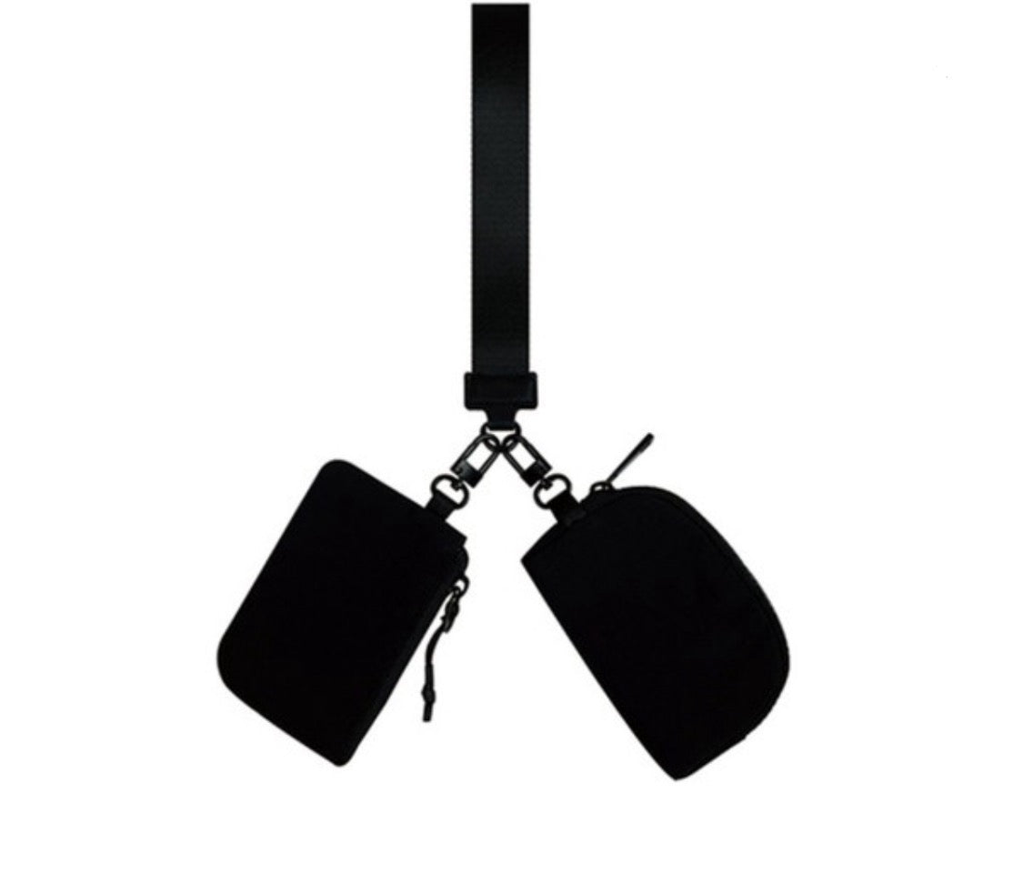 Dual Pouch Wristlet