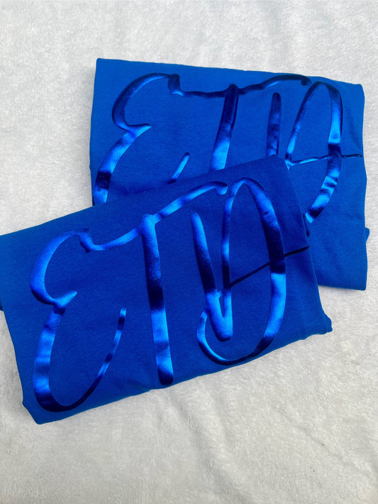 ETD Blue on Blue Tee